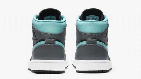 Nike Air Jordan 1 Mid Tops Kengät Naisille Harmaa