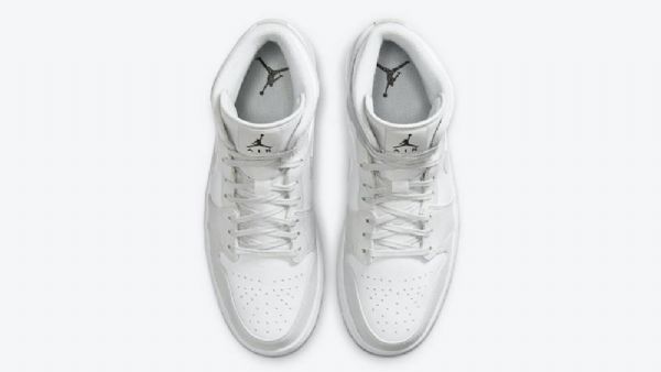 Nike Air Jordan 1 Mid Tops Kengät Naisille Harmaa Naamiointi