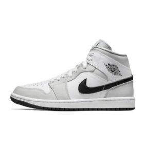 Nike Air Jordan 1 Mid Tops Kengät Naisille Vaaleanharmaa
