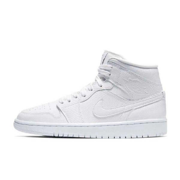 Nike Air Jordan 1 Mid Tops Kengät Naisille Valkoinen