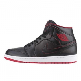 Nike Air Jordan 1 Mid Tops Lance Mountain Leveät Kengät Miehille Musta