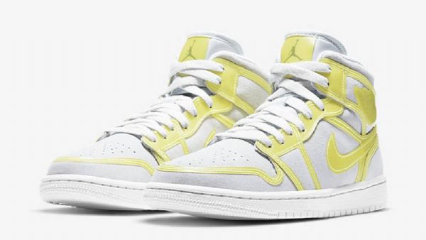 Nike Air Jordan 1 Mid Tops Lx Opti Miesten Kengät Keltainen