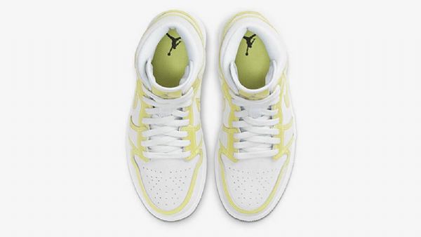 Nike Air Jordan 1 Mid Tops Lx Opti Miesten Kengät Keltainen