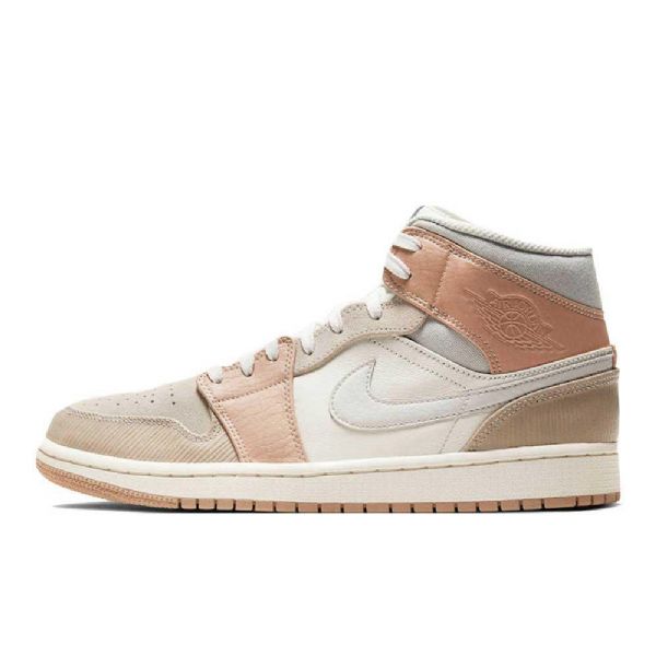 Nike Air Jordan 1 Mid Tops Milan Kengät Miehille Khaki