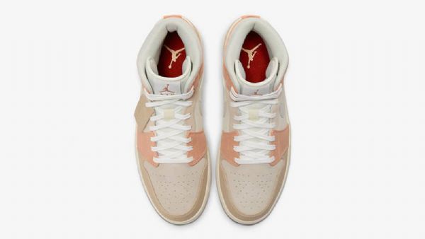Nike Air Jordan 1 Mid Tops Milan Kengät Miehille Khaki