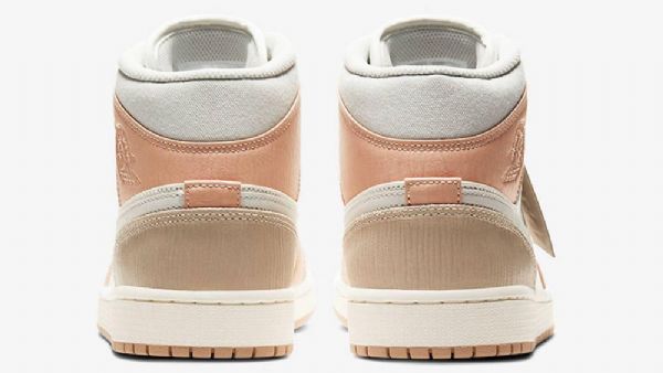 Nike Air Jordan 1 Mid Tops Milan Kengät Miehille Khaki
