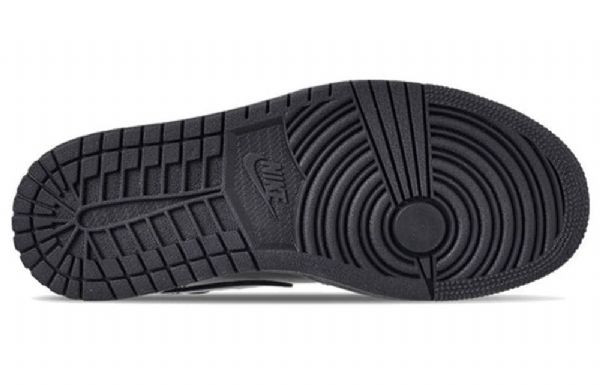 Nike Air Jordan 1 Mid Tops Patentti Se Retro Koripallokengät Naisille Musta