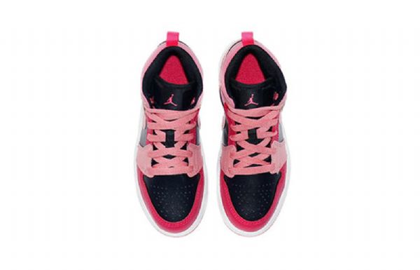 Nike Air Jordan 1 Mid Tops Ps Retro Koripallokengät Miehille Coral