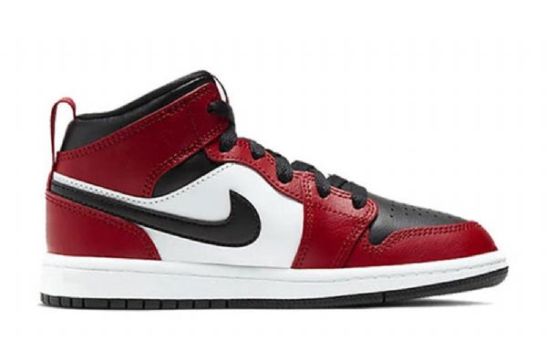 Nike Air Jordan 1 Mid Tops Ps Retro Koripallokengät Miehille Musta