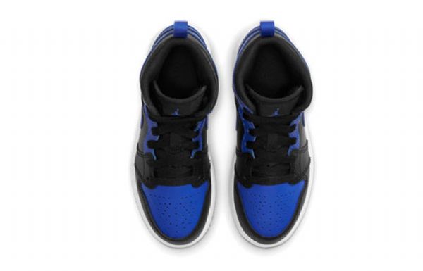 Nike Air Jordan 1 Mid Tops Ps Retro Koripallokengät Miehille Musta Sininen