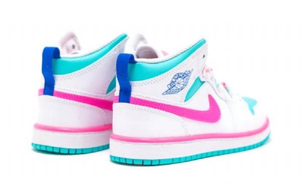 Nike Air Jordan 1 Mid Tops Ps Retro Koripallokengät Miehille Pinkki