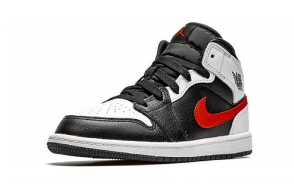 Nike Air Jordan 1 Mid Tops Ps Retro Koripallokengät Miehille Punainen
