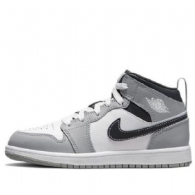 Nike Air Jordan 1 Mid Tops Ps Retro Koripallokengät Miehille Vaaleanharmaa