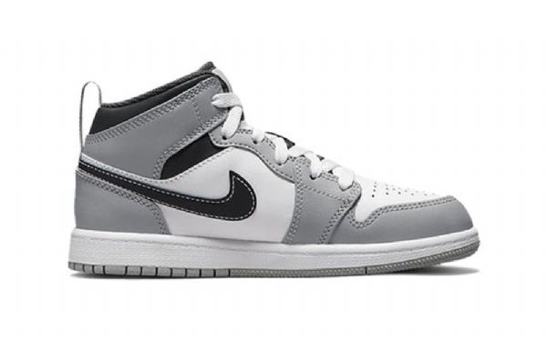 Nike Air Jordan 1 Mid Tops Ps Retro Koripallokengät Miehille Vaaleanharmaa
