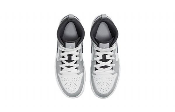 Nike Air Jordan 1 Mid Tops Ps Retro Koripallokengät Miehille Vaaleanharmaa
