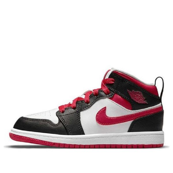 Nike Air Jordan 1 Mid Tops Ps Retro Koripallokengät Miehille Valkoinen