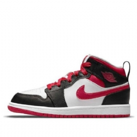 Nike Air Jordan 1 Mid Tops Ps Retro Koripallokengät Miehille Valkoinen