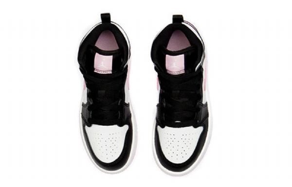 Nike Air Jordan 1 Mid Tops Ps Retro Koripallokengät Miehille Valkoinen Vaaleanpunainen