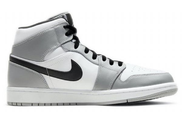 Nike Air Jordan 1 Mid Tops Retro Koripallokengät Miehille Harmaa