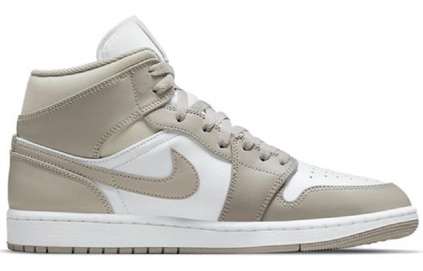 Nike Air Jordan 1 Mid Tops Retro Koripallokengät Miehille Harmaa