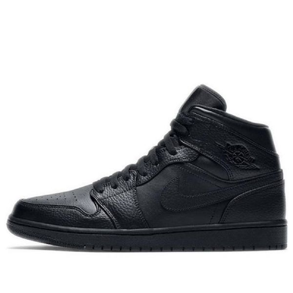 Nike Air Jordan 1 Mid Tops Retro Koripallokengät Miehille Musta