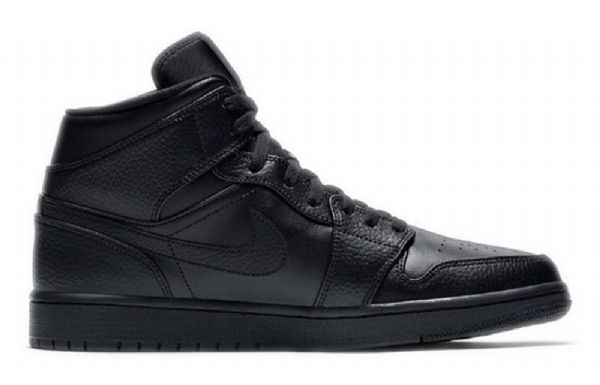 Nike Air Jordan 1 Mid Tops Retro Koripallokengät Miehille Musta