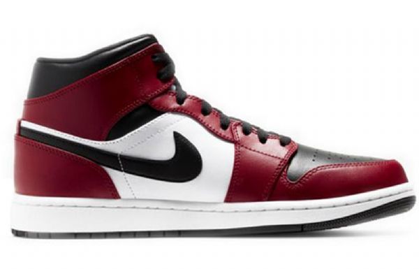 Nike Air Jordan 1 Mid Tops Retro Koripallokengät Miehille Musta