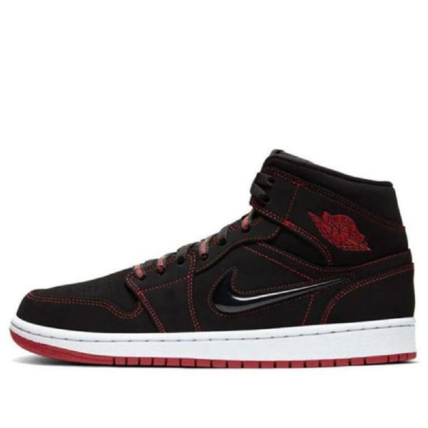 Nike Air Jordan 1 Mid Tops Retro Koripallokengät Miehille Musta