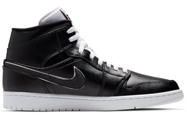 Nike Air Jordan 1 Mid Tops Retro Koripallokengät Miehille Musta