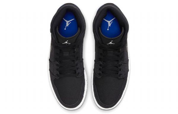 Nike Air Jordan 1 Mid Tops Retro Koripallokengät Miehille Musta