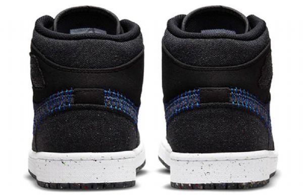Nike Air Jordan 1 Mid Tops Retro Koripallokengät Miehille Musta