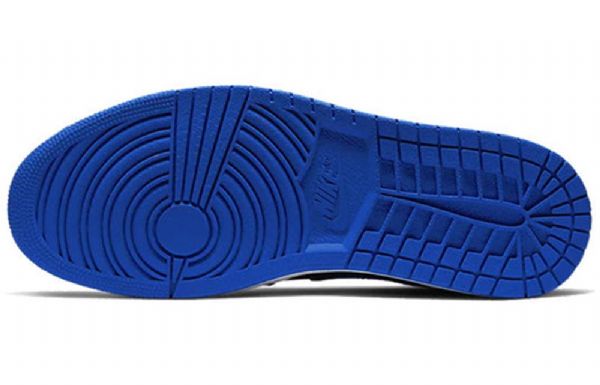 Nike Air Jordan 1 Mid Tops Retro Koripallokengät Miehille Musta Royal Sininen