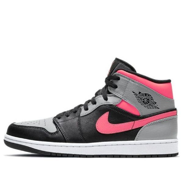 Nike Air Jordan 1 Mid Tops Retro Koripallokengät Miehille Pinkki
