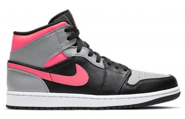 Nike Air Jordan 1 Mid Tops Retro Koripallokengät Miehille Pinkki