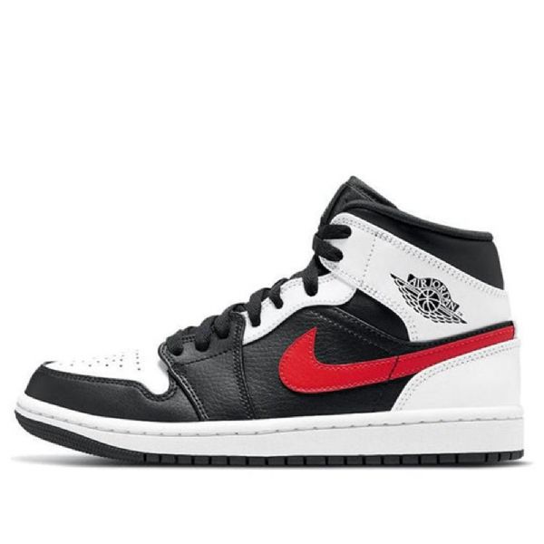 Nike Air Jordan 1 Mid Tops Retro Koripallokengät Miehille Punainen