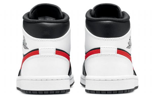 Nike Air Jordan 1 Mid Tops Retro Koripallokengät Miehille Punainen