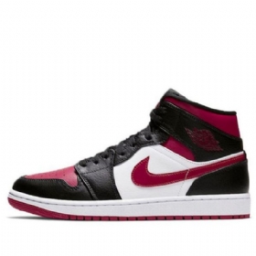 Nike Air Jordan 1 Mid Tops Retro Koripallokengät Miehille Punainen
