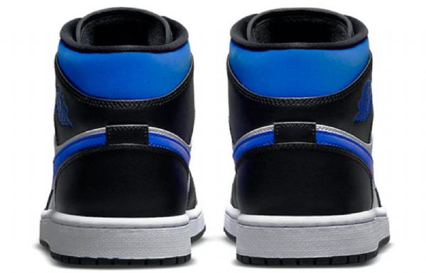 Nike Air Jordan 1 Mid Tops Retro Koripallokengät Miehille Sininen