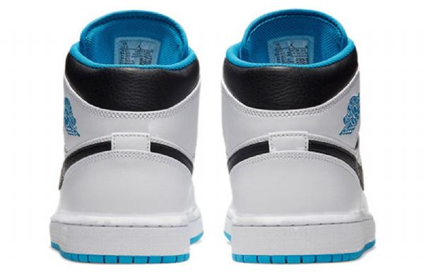 Nike Air Jordan 1 Mid Tops Retro Koripallokengät Miehille Sininen