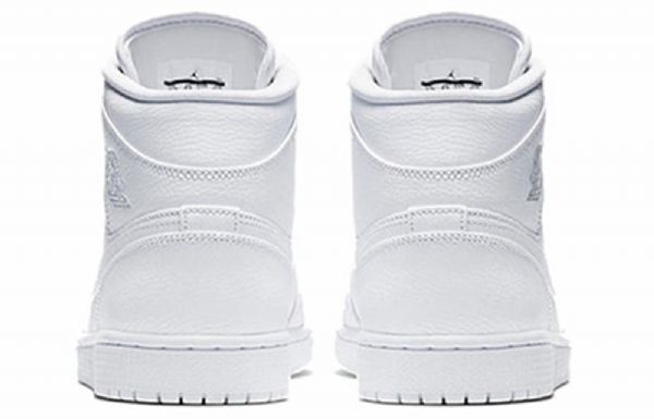Nike Air Jordan 1 Mid Tops Retro Koripallokengät Miehille Valkoinen