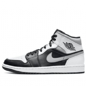 Nike Air Jordan 1 Mid Tops Retro Koripallokengät Miehille Valkoinen
