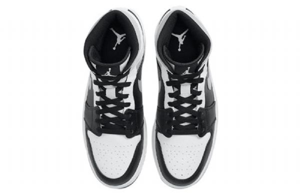 Nike Air Jordan 1 Mid Tops Retro Koripallokengät Miehille Valkoinen