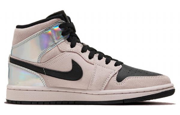 Nike Air Jordan 1 Mid Tops Retro-koripallokengät Naisille Coral