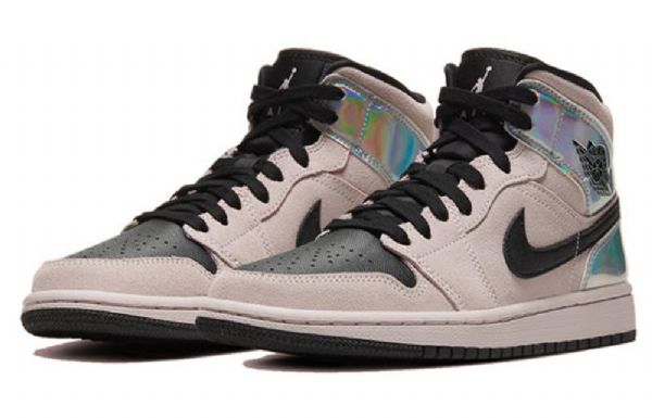 Nike Air Jordan 1 Mid Tops Retro-koripallokengät Naisille Coral