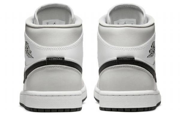 Nike Air Jordan 1 Mid Tops Retro Koripallokengät Naisille Harmaa