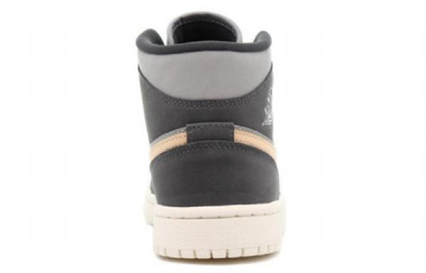 Nike Air Jordan 1 Mid Tops Retro Koripallokengät Naisille Harmaa