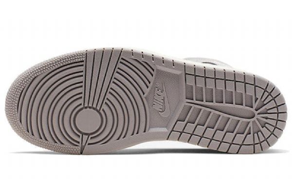 Nike Air Jordan 1 Mid Tops Retro Koripallokengät Naisille Harmaa Vaalea