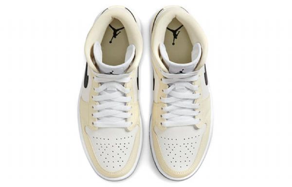 Nike Air Jordan 1 Mid Tops Retro Koripallokengät Naisille Khaki