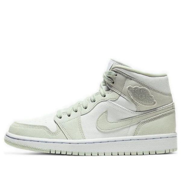Nike Air Jordan 1 Mid Tops Retro Koripallokengät Naisille Mint