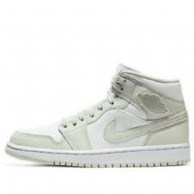 Nike Air Jordan 1 Mid Tops Retro Koripallokengät Naisille Mint